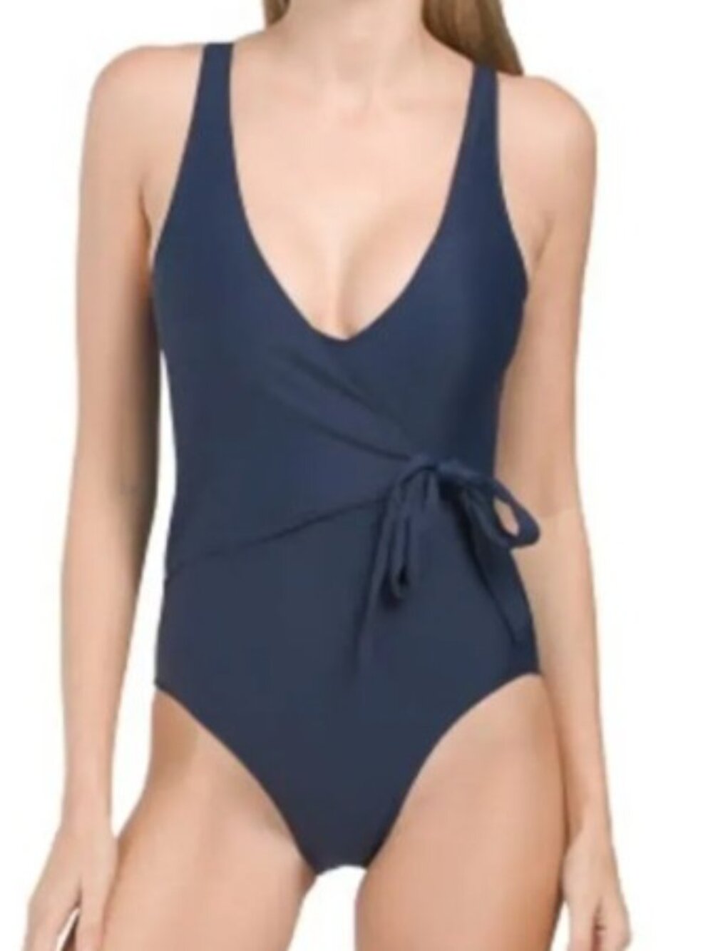 Summersalt Brand Women's size 18 Deep Sea The Perfect Wrap One Piece Swimsuit